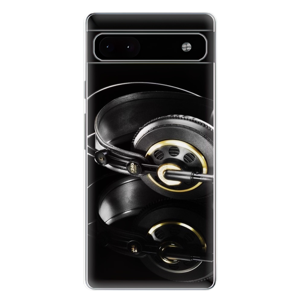 Odolné silikónové puzdro iSaprio - Headphones 02 - Google Pixel 6a 5G