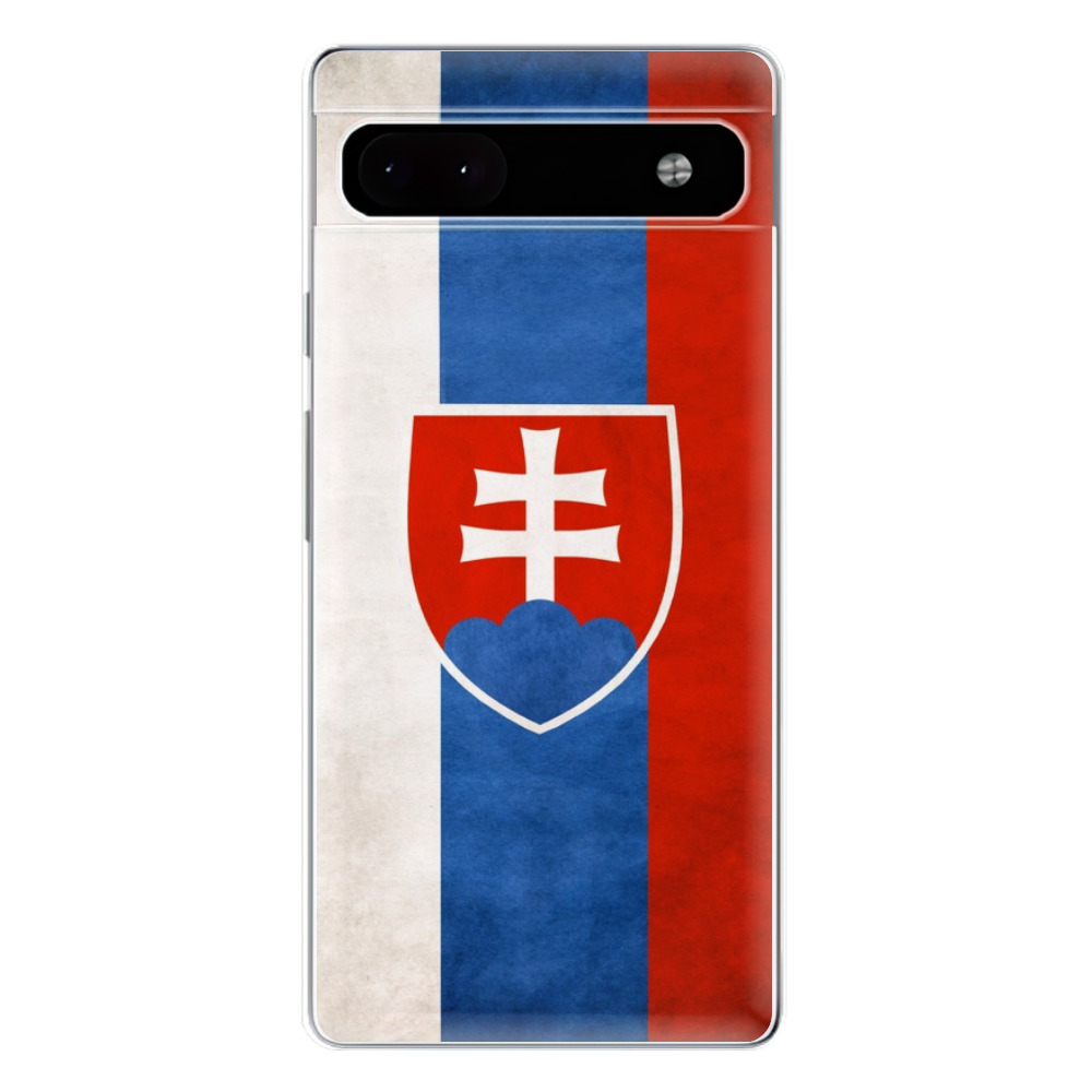 Odolné silikónové puzdro iSaprio - Slovakia Flag - Google Pixel 6a 5G