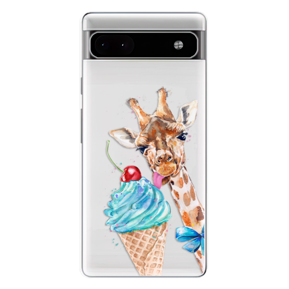 Odolné silikónové puzdro iSaprio - Love Ice-Cream - Google Pixel 6a 5G