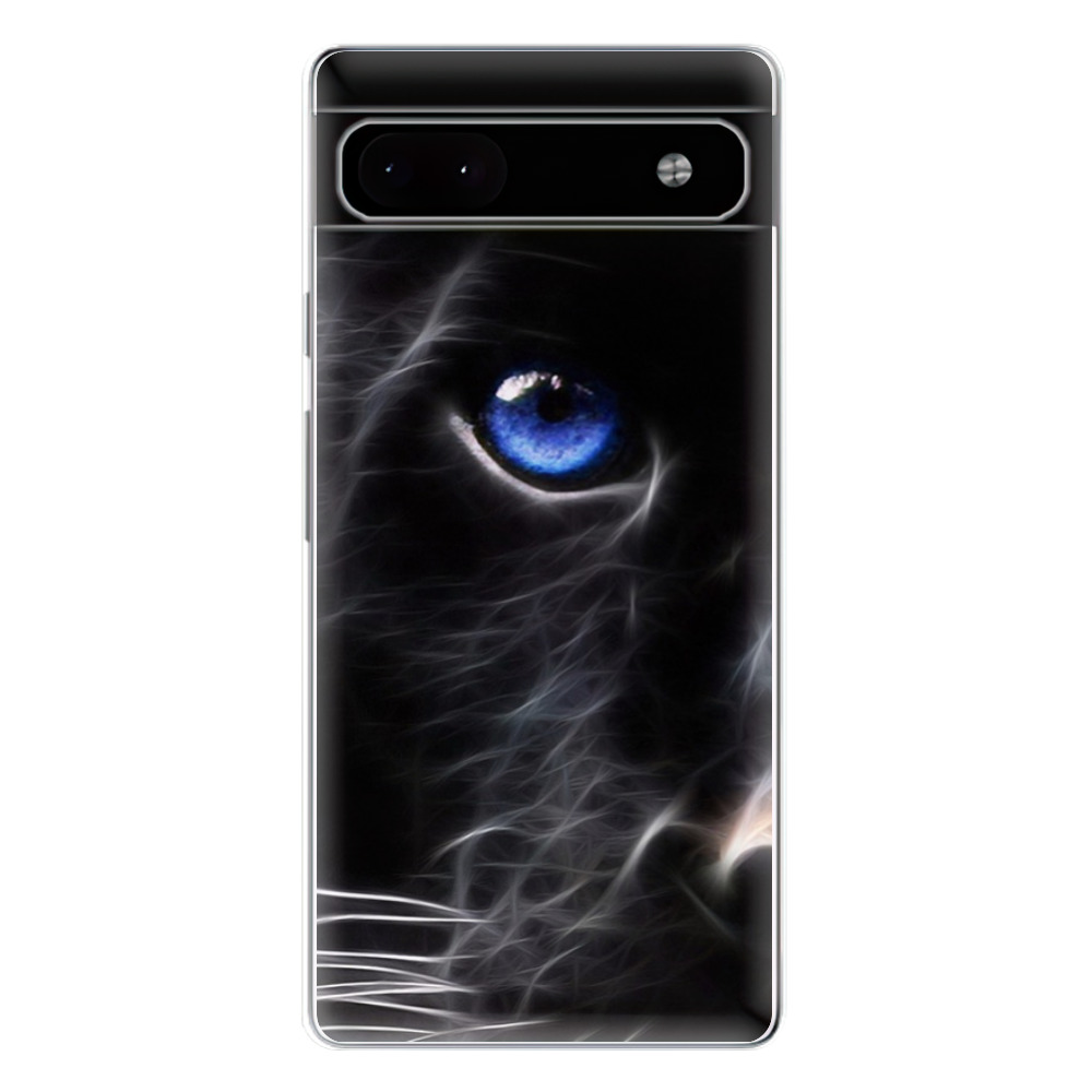 Odolné silikónové puzdro iSaprio - Black Puma - Google Pixel 6a 5G