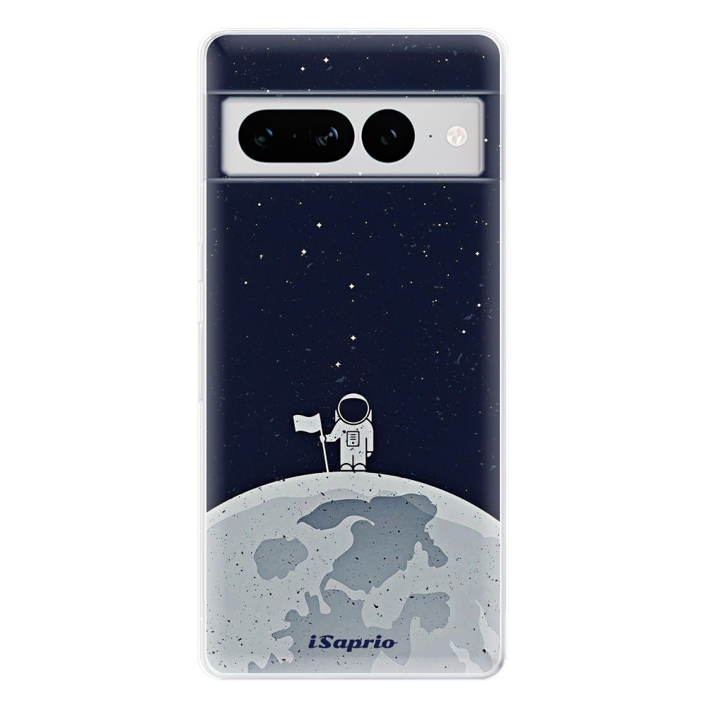 Odolné silikónové puzdro iSaprio - On The Moon 10 - Google Pixel 7 Pro 5G