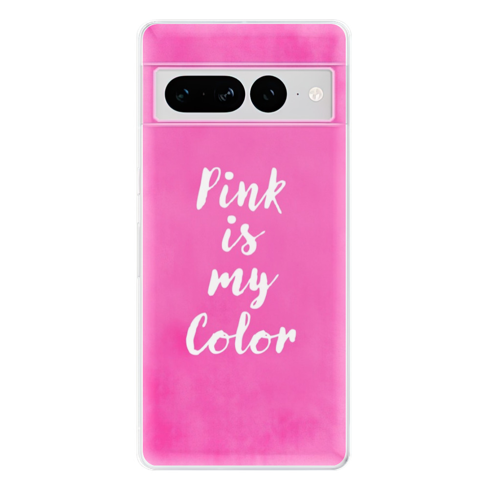 Odolné silikónové puzdro iSaprio - Pink is my color - Google Pixel 7 Pro 5G