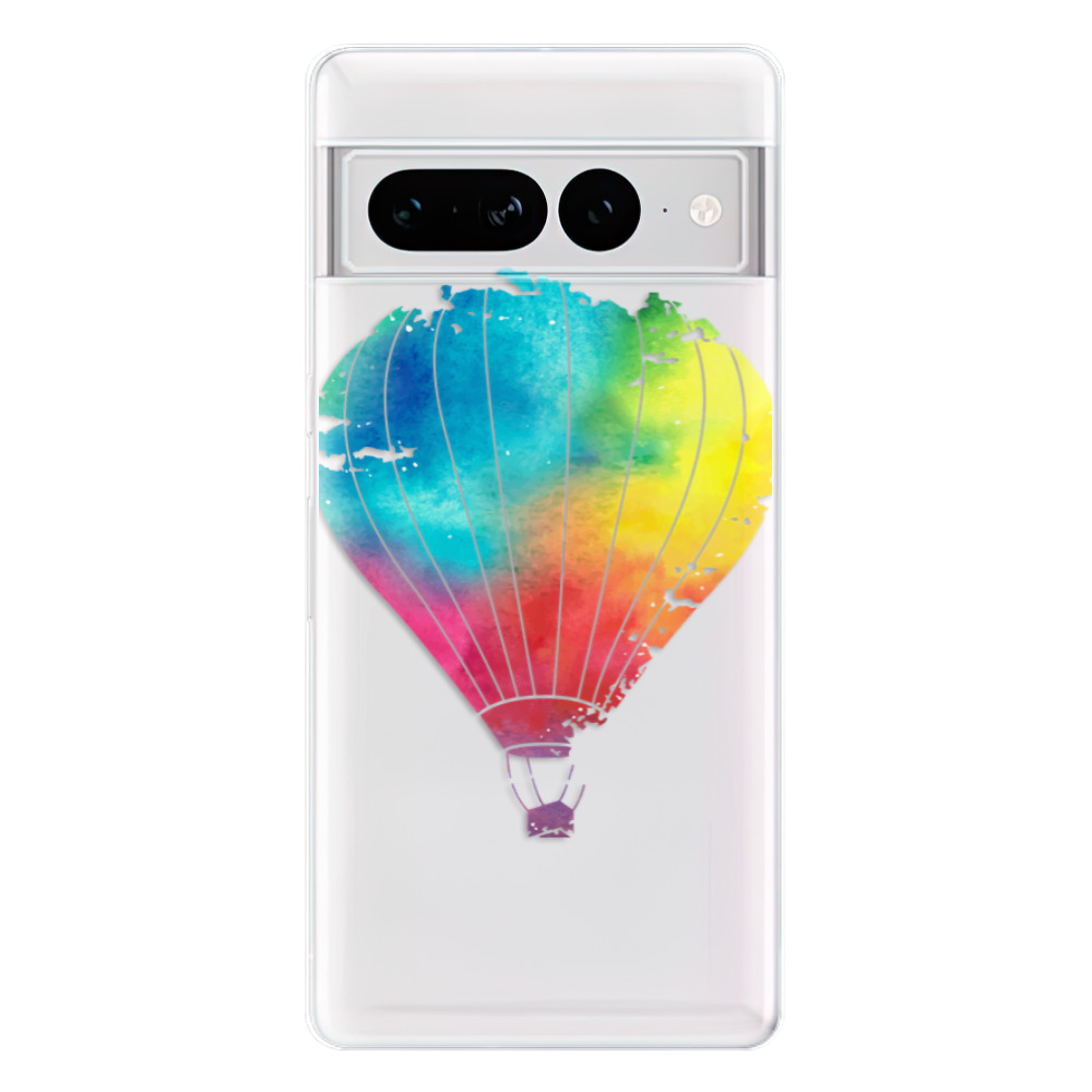 Odolné silikónové puzdro iSaprio - Flying Baloon 01 - Google Pixel 7 Pro 5G