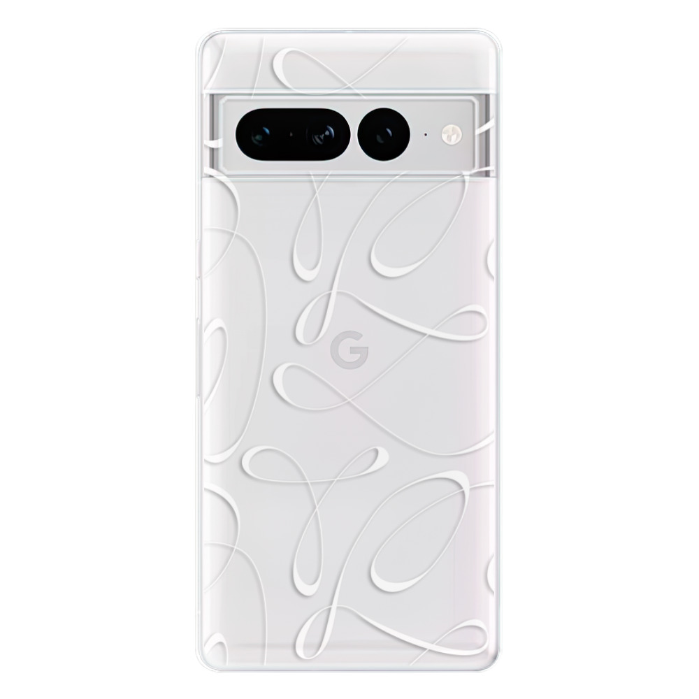 Odolné silikónové puzdro iSaprio - Fancy - white - Google Pixel 7 Pro 5G