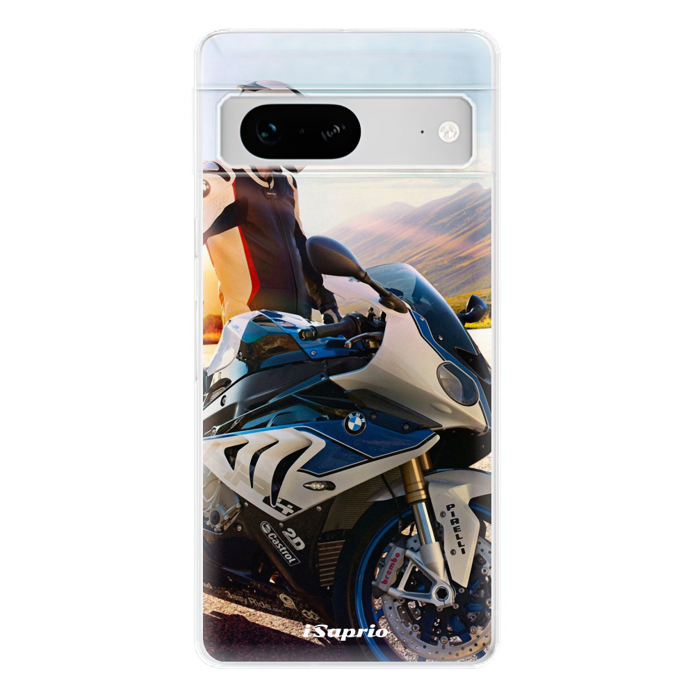 Odolné silikónové puzdro iSaprio - Motorcycle 10 - Google Pixel 7 5G