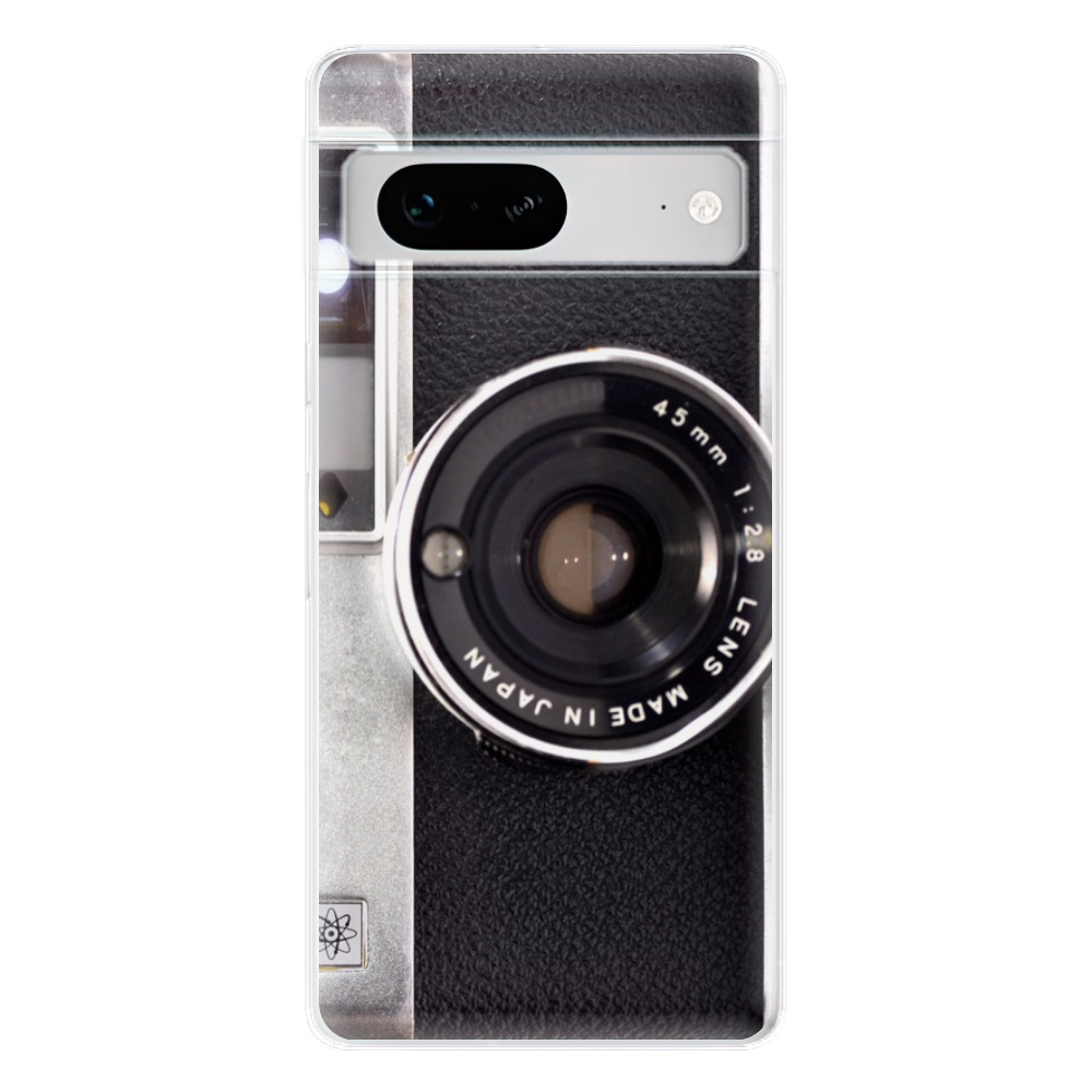 Odolné silikónové puzdro iSaprio - Vintage Camera 01 - Google Pixel 7 5G