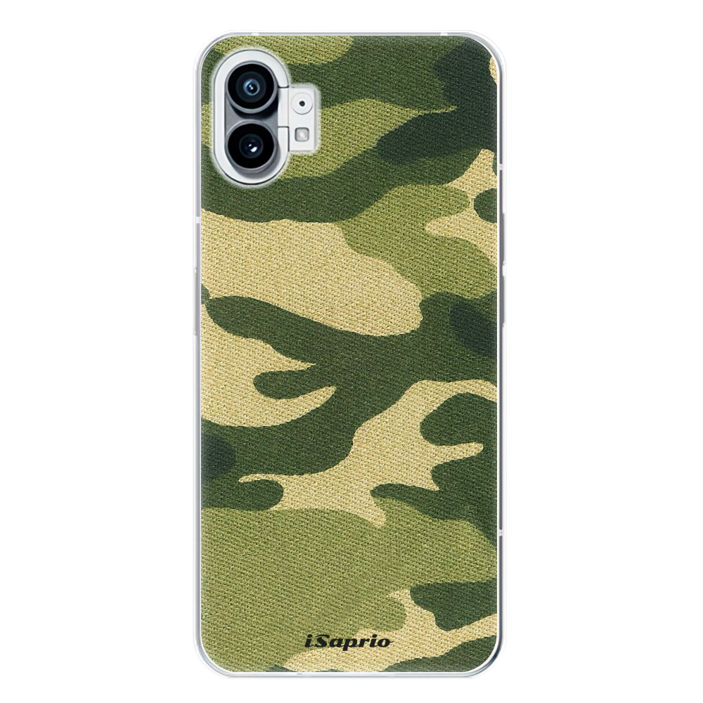 Odolné silikónové puzdro iSaprio - Green Camuflage 01 - Nothing Phone (1)