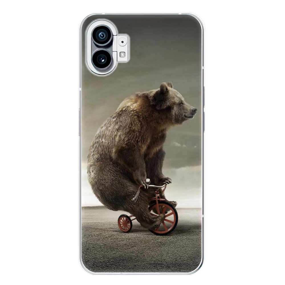 Odolné silikónové puzdro iSaprio - Bear 01 - Nothing Phone (1)