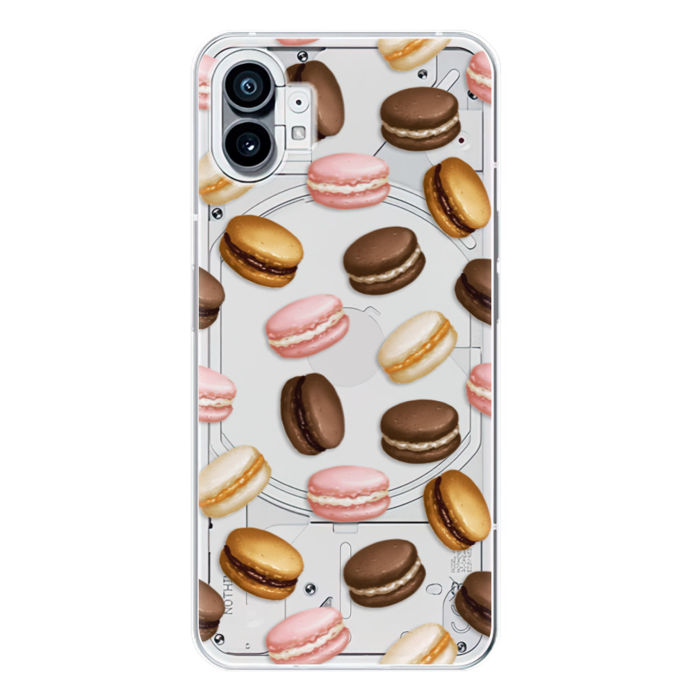 Odolné silikónové puzdro iSaprio - Macaron Pattern - Nothing Phone (1)