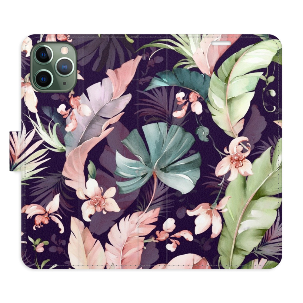 Flipové puzdro iSaprio - Flower Pattern 08 - iPhone 11 Pro