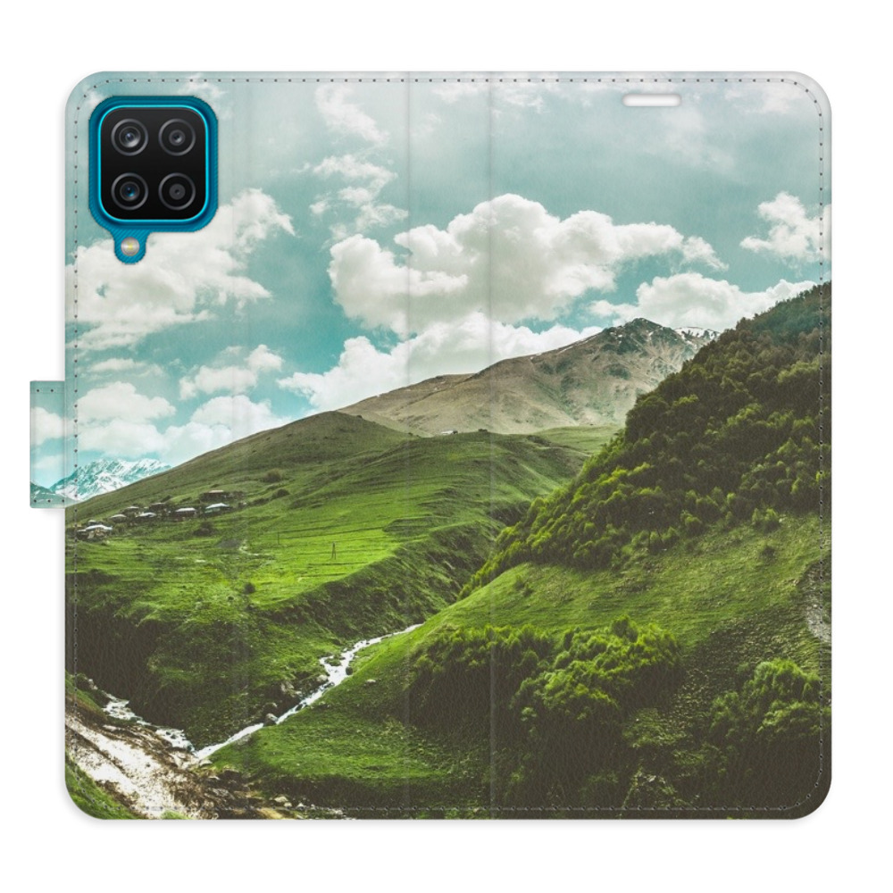 Flipové puzdro iSaprio - Mountain Valley - Samsung Galaxy A12