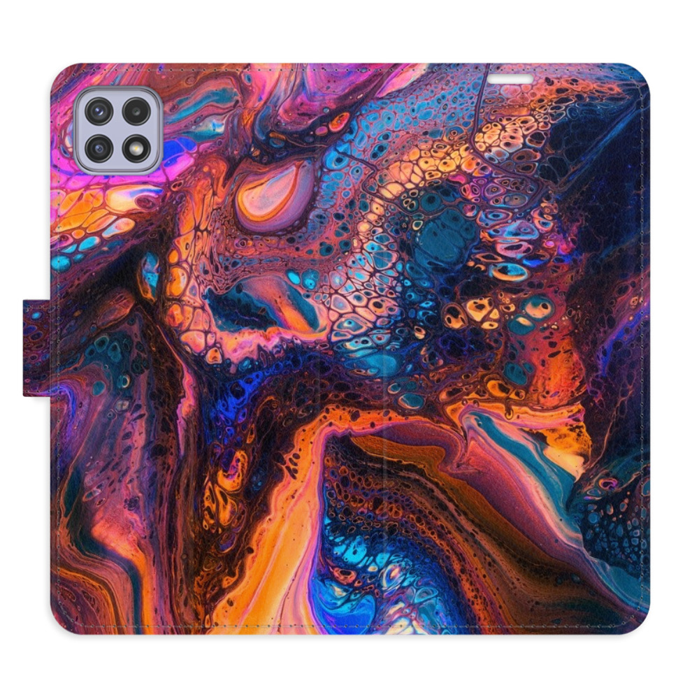 Flipové puzdro iSaprio - Magical Paint - Samsung Galaxy A22 5G