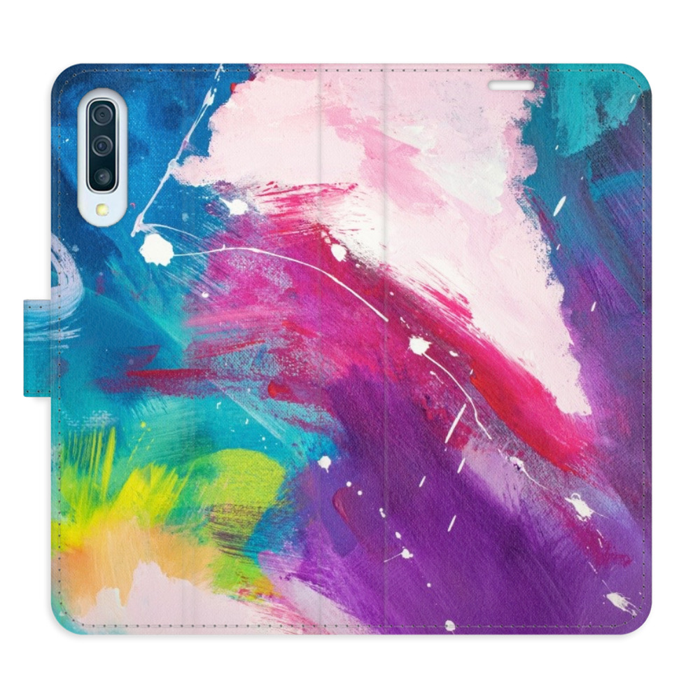 Flipové puzdro iSaprio - Abstract Paint 05 - Samsung Galaxy A50