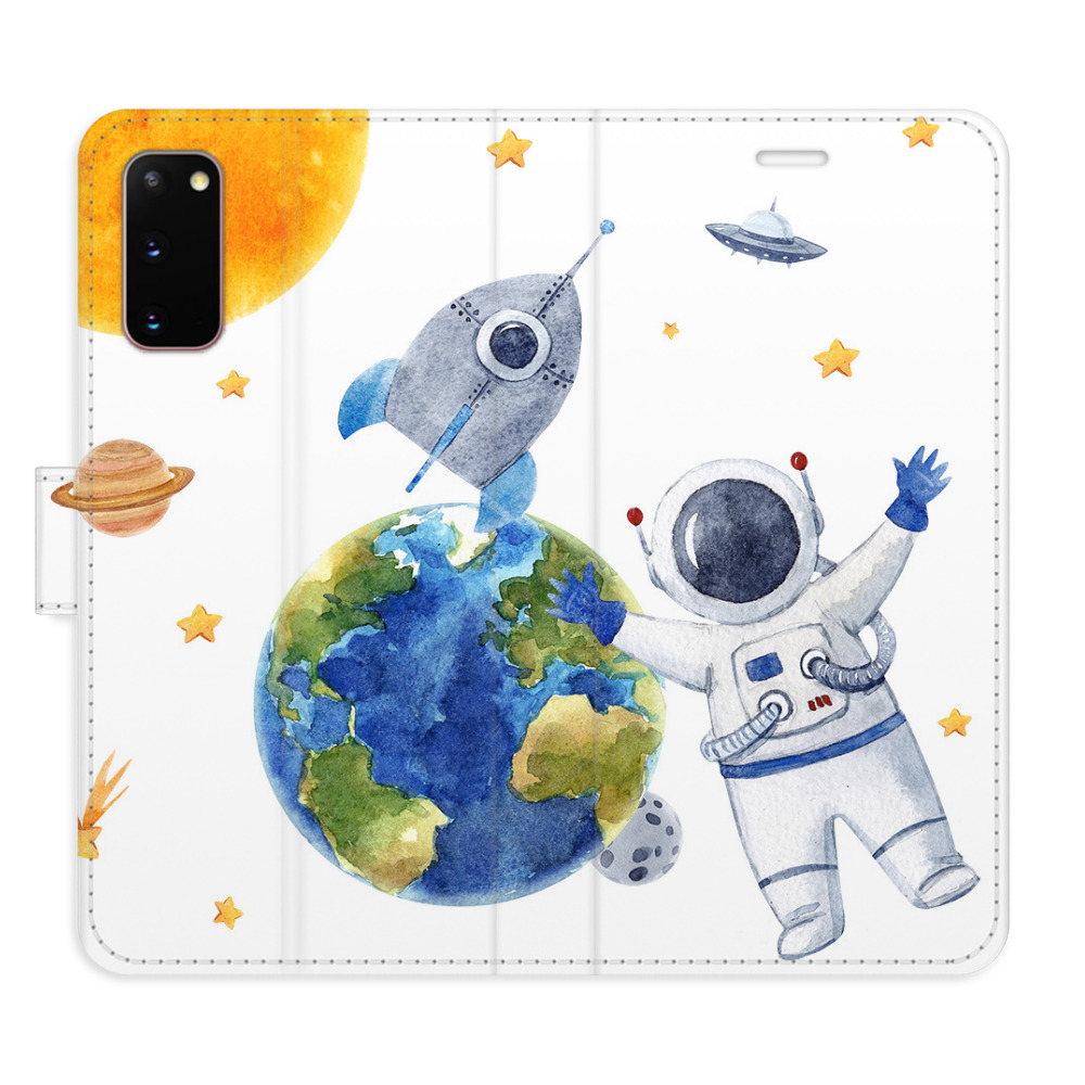 Flipové puzdro iSaprio - Space 06 - Samsung Galaxy S20
