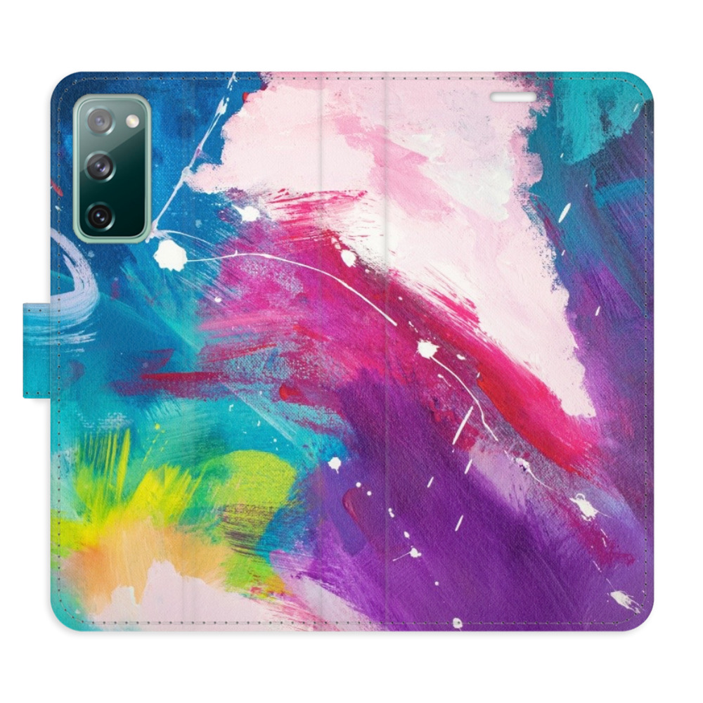 E-shop Flipové puzdro iSaprio - Abstract Paint 05 - Samsung Galaxy S20 FE