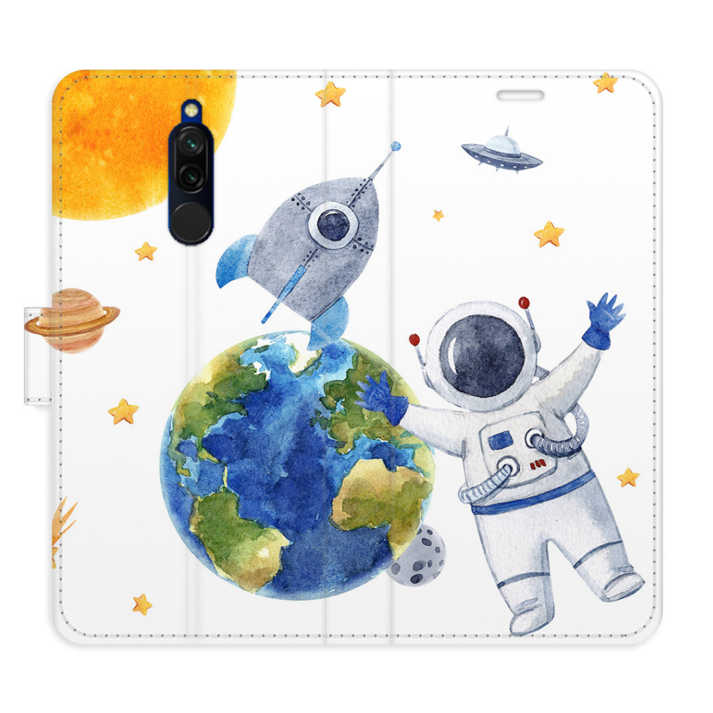 Flipové puzdro iSaprio - Space 06 - Xiaomi Redmi 8