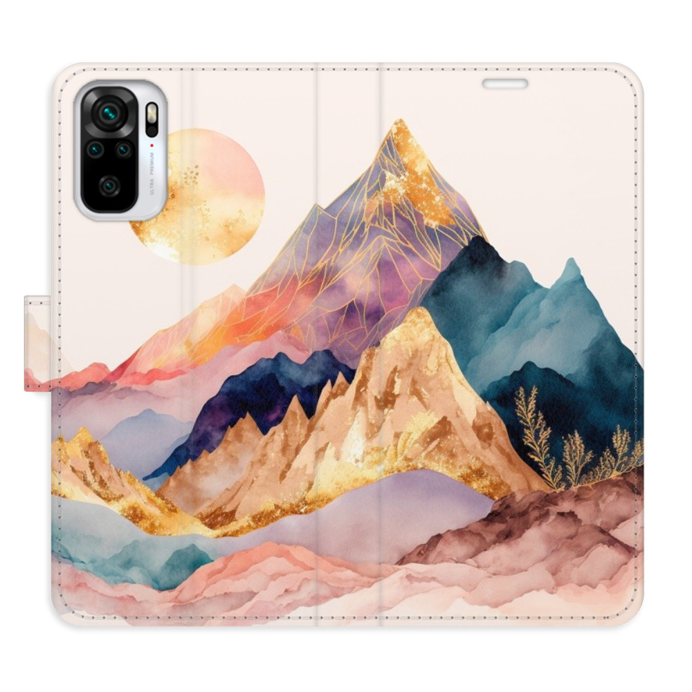 Flipové puzdro iSaprio - Beautiful Mountains - Xiaomi Redmi Note 10 / Note 10S