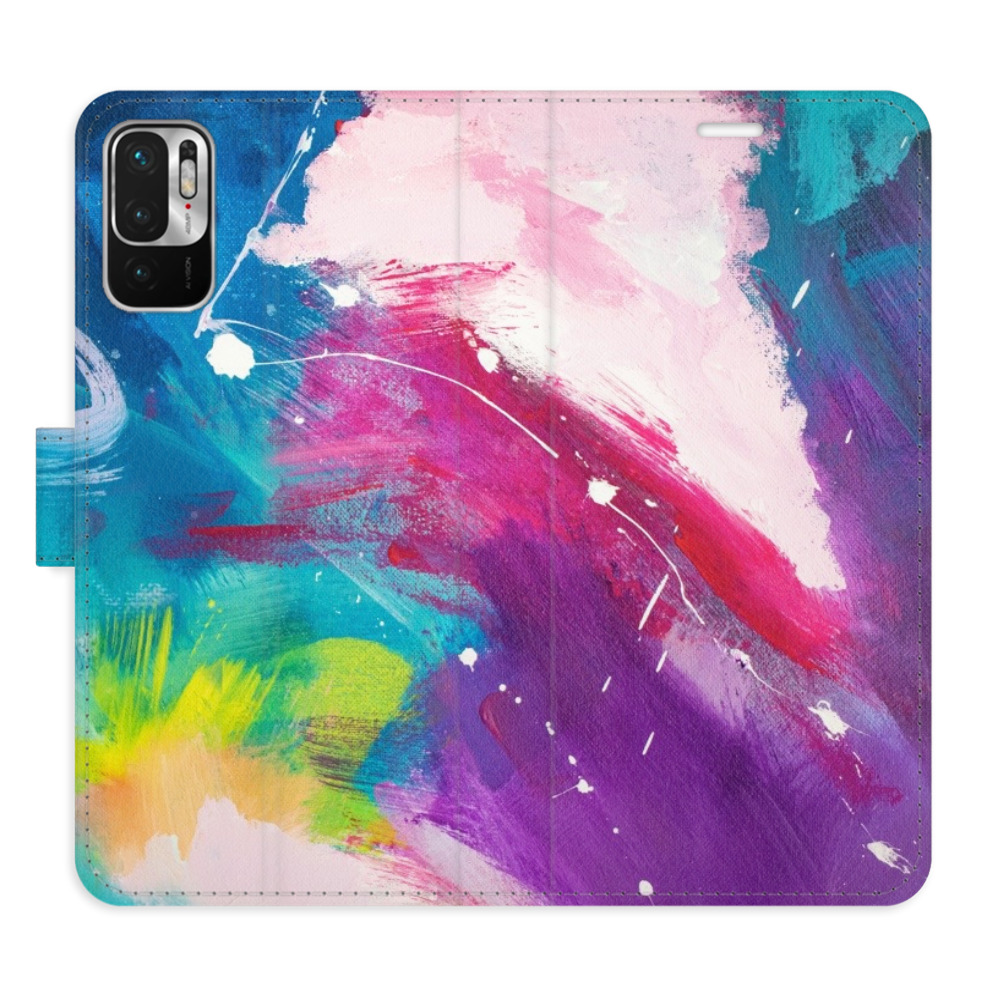E-shop Flipové puzdro iSaprio - Abstract Paint 05 - Xiaomi Redmi Note 10 5G