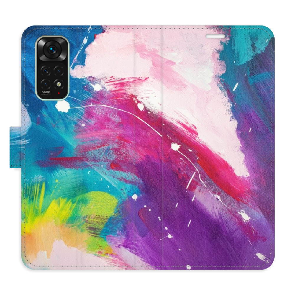 E-shop Flipové puzdro iSaprio - Abstract Paint 05 - Xiaomi Redmi Note 11 / Note 11S