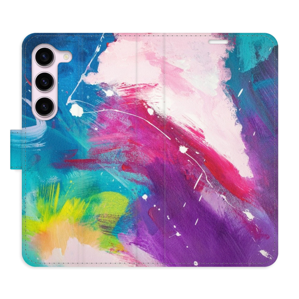 E-shop Flipové puzdro iSaprio - Abstract Paint 05 - Samsung Galaxy S23 5G