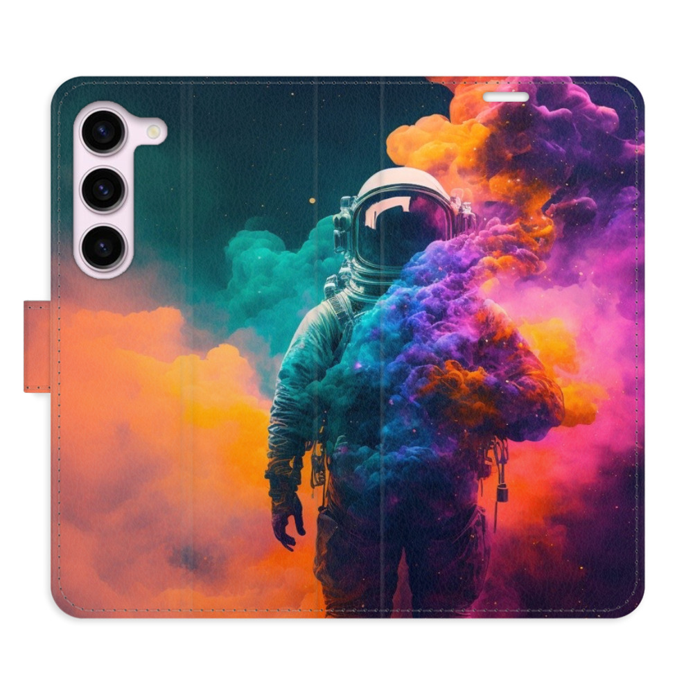 Flipové puzdro iSaprio - Astronaut in Colours 02 - Samsung Galaxy S23 5G