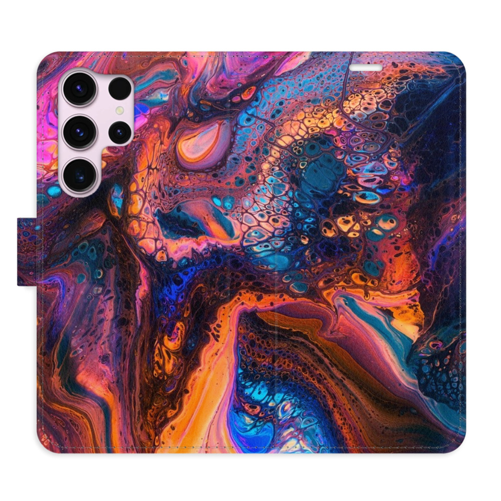Flipové puzdro iSaprio - Magical Paint - Samsung Galaxy S23 Ultra