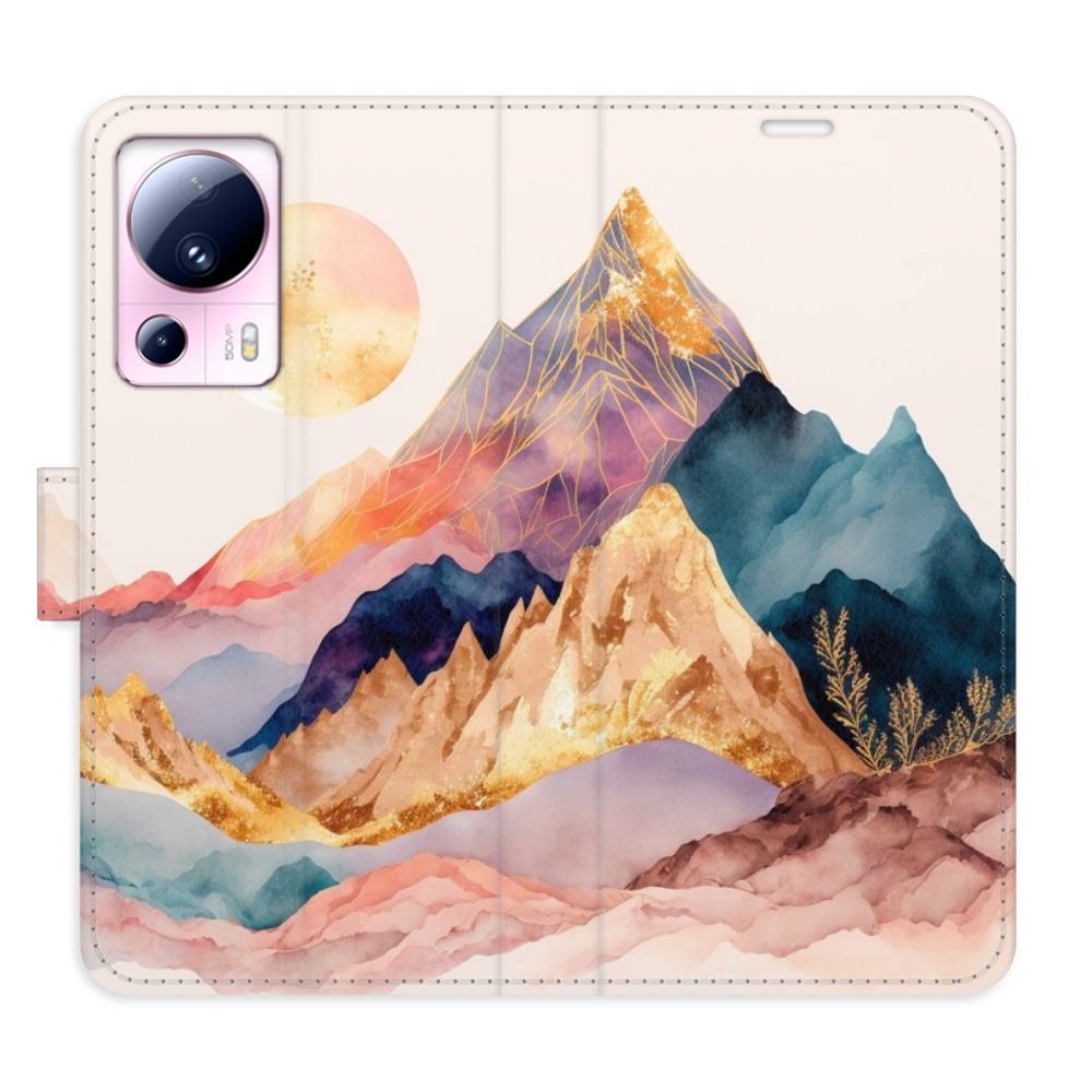 Flipové puzdro iSaprio - Beautiful Mountains - Xiaomi 13 Lite
