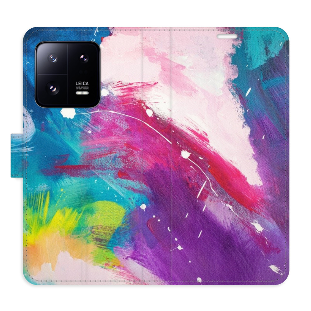 E-shop Flipové puzdro iSaprio - Abstract Paint 05 - Xiaomi 13 Pro