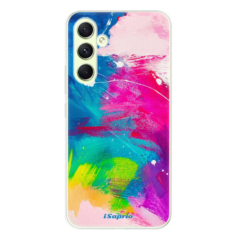Odolné silikónové puzdro iSaprio - Abstract Paint 03 - Samsung Galaxy A54 5G