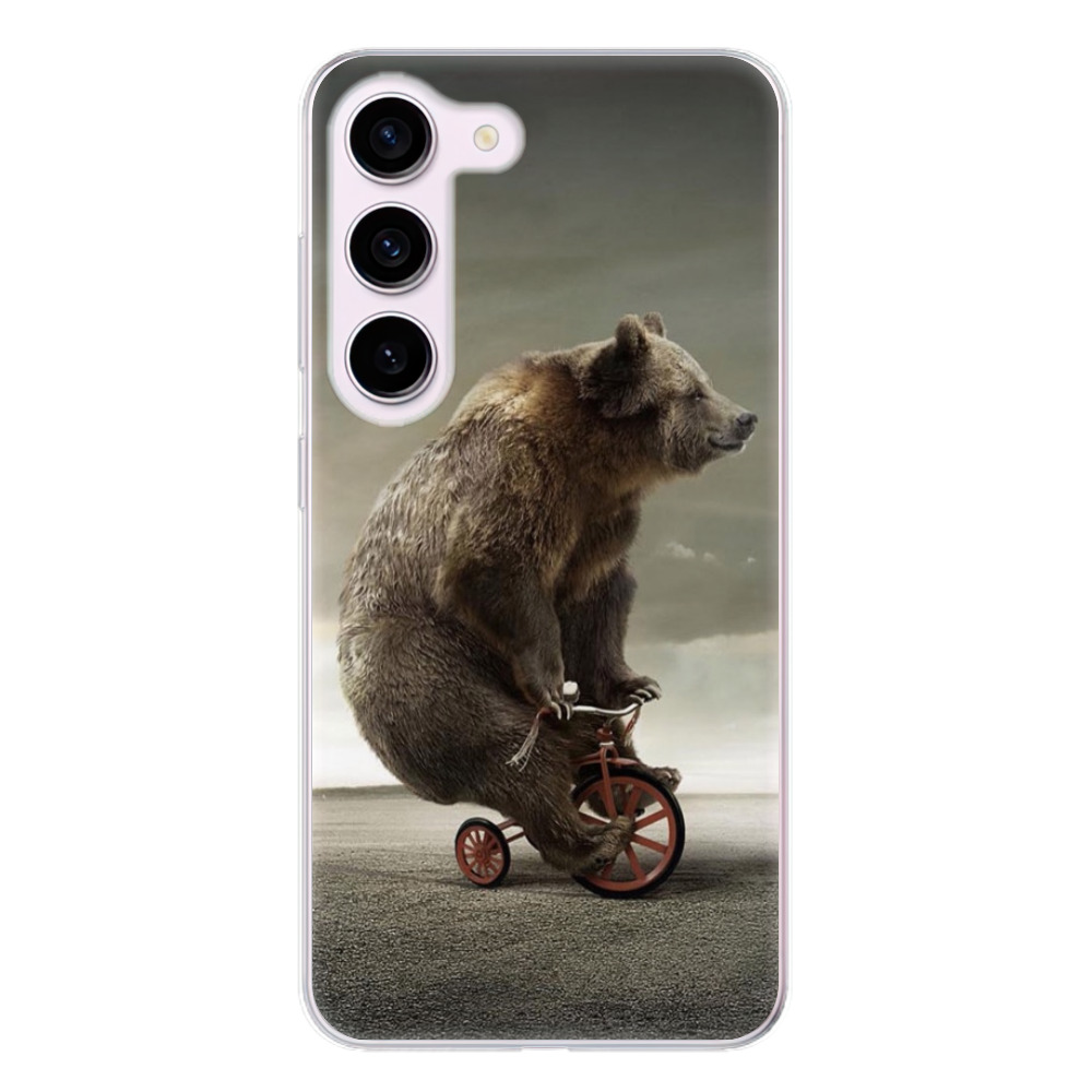 Odolné silikónové puzdro iSaprio - Bear 01 - Samsung Galaxy S23 5G