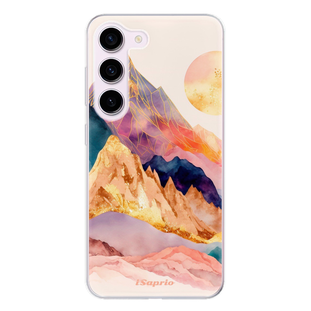 Odolné silikónové puzdro iSaprio - Abstract Mountains - Samsung Galaxy S23 5G
