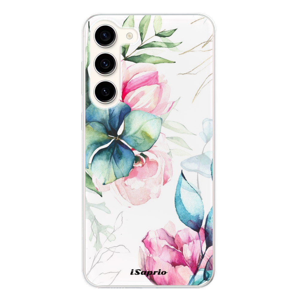 Odolné silikónové puzdro iSaprio - Flower Art 01 - Samsung Galaxy S23+ 5G