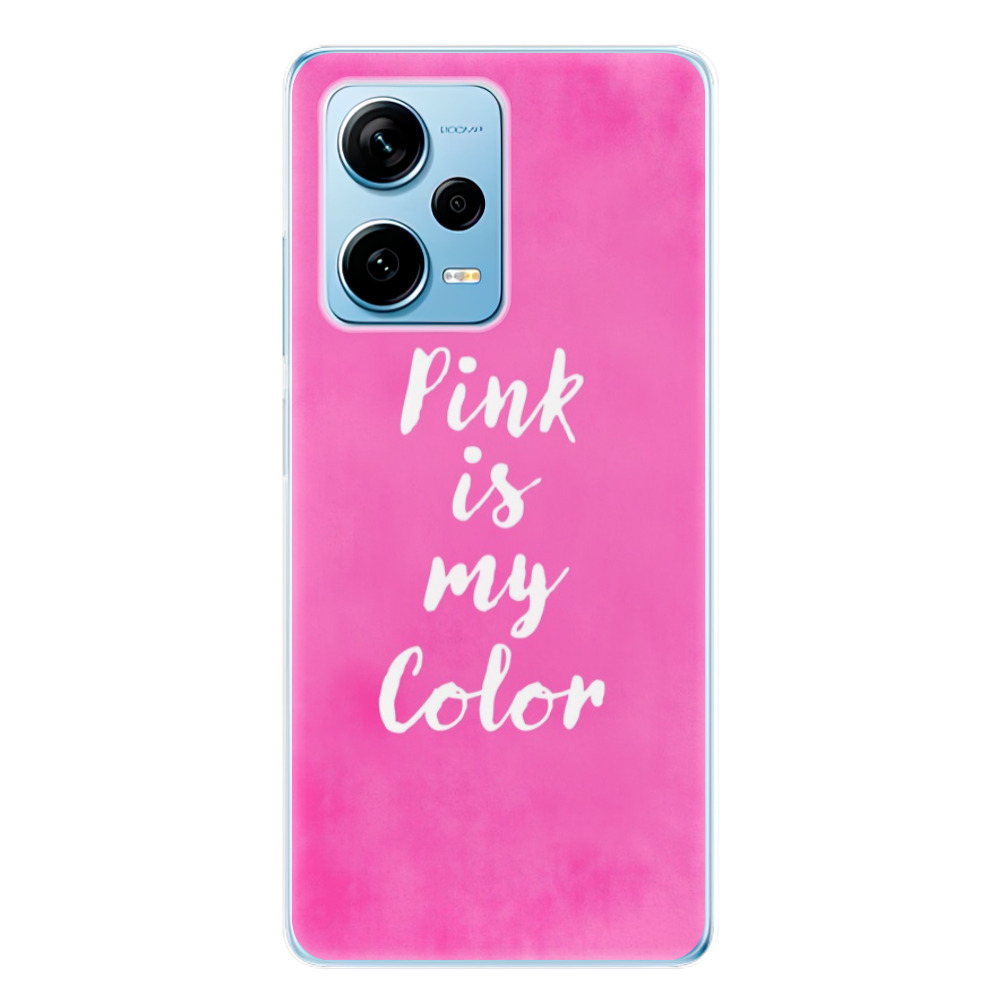 Odolné silikónové puzdro iSaprio - Pink is my color - Xiaomi Redmi Note 12 Pro 5G / Poco X5 Pro 5G