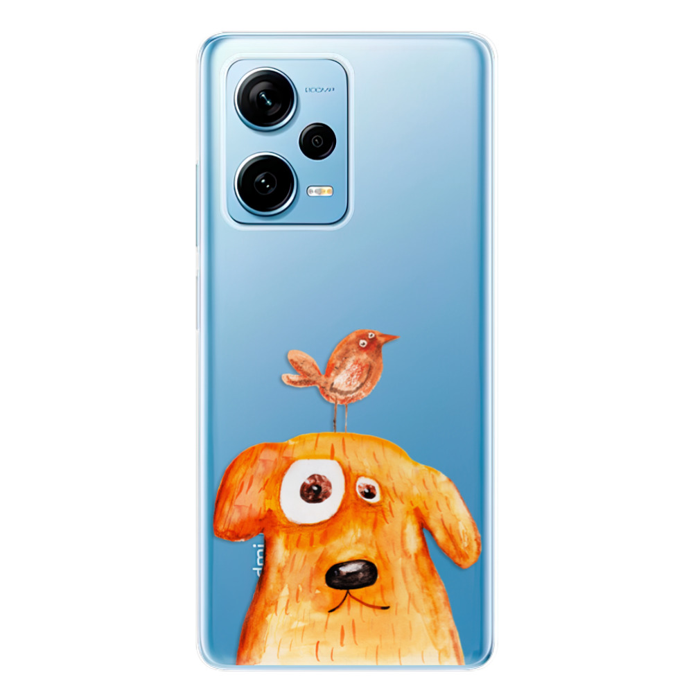 Odolné silikónové puzdro iSaprio - Dog And Bird - Xiaomi Redmi Note 12 Pro 5G / Poco X5 Pro 5G