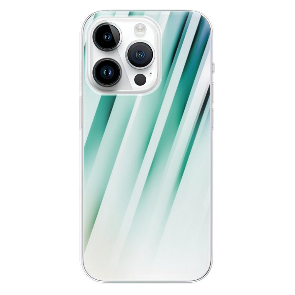 Odolné silikónové puzdro iSaprio - Stripes of Glass - iPhone 15 Pro