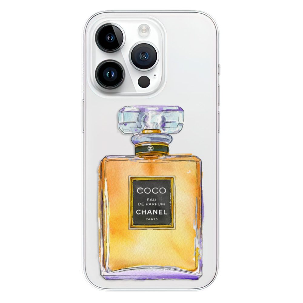 Odolné silikónové puzdro iSaprio - Chanel Gold - iPhone 15 Pro