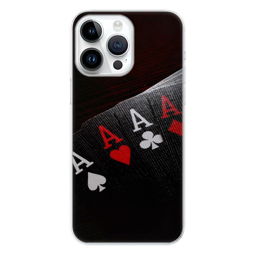Odolné silikónové puzdro iSaprio - Poker - iPhone 15 Pro Max