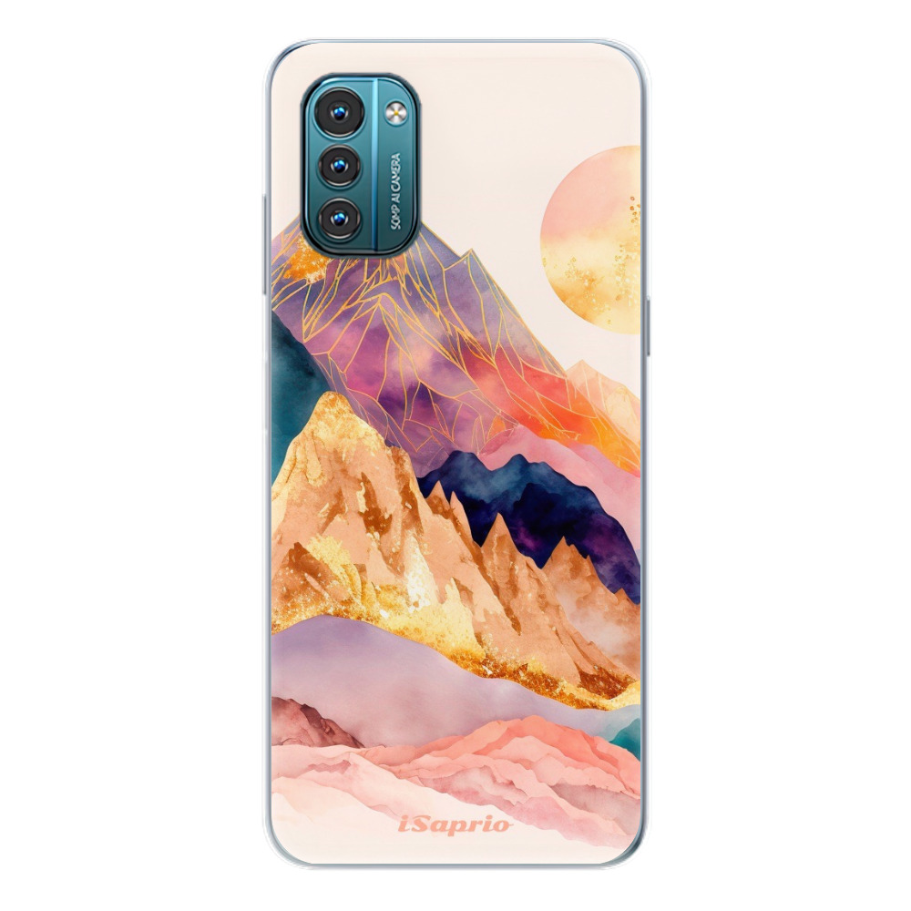 Odolné silikónové puzdro iSaprio - Abstract Mountains - Nokia G11 / G21