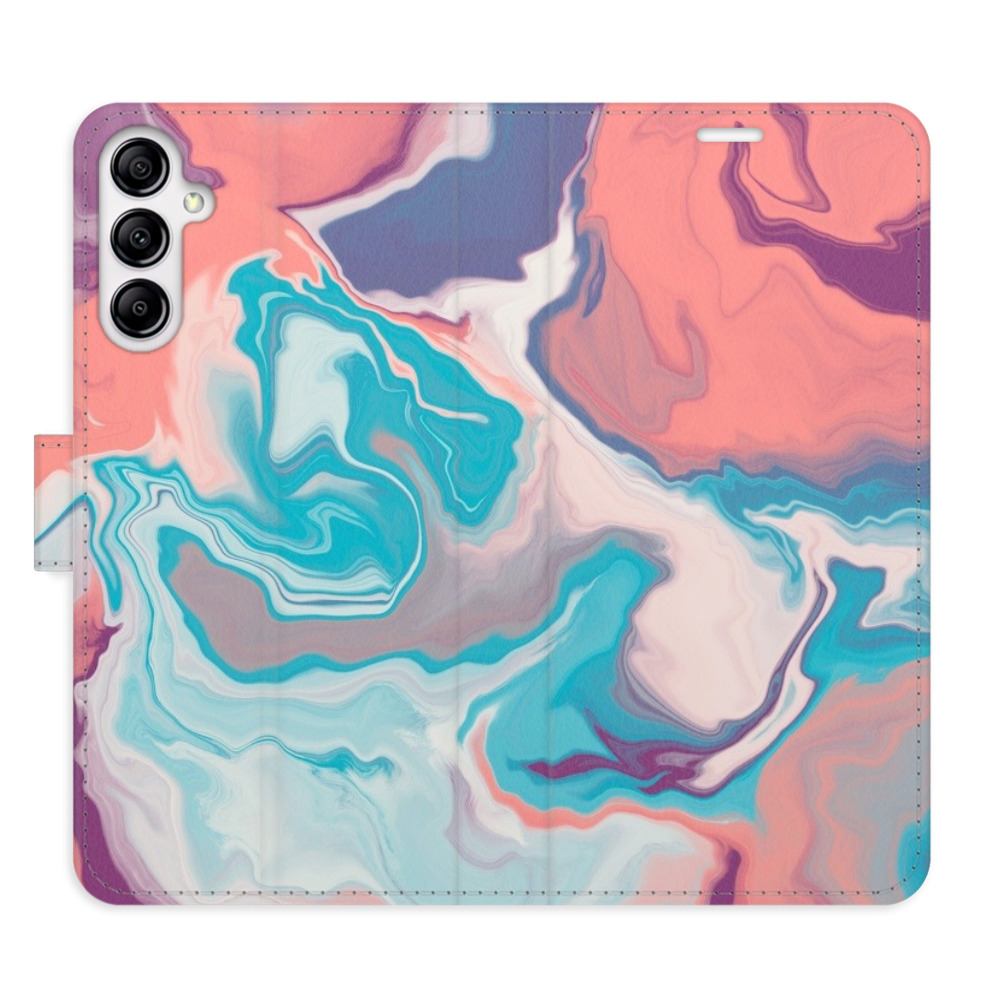Flipové puzdro iSaprio - Abstract Paint 06 - Samsung Galaxy A14 / A14 5G