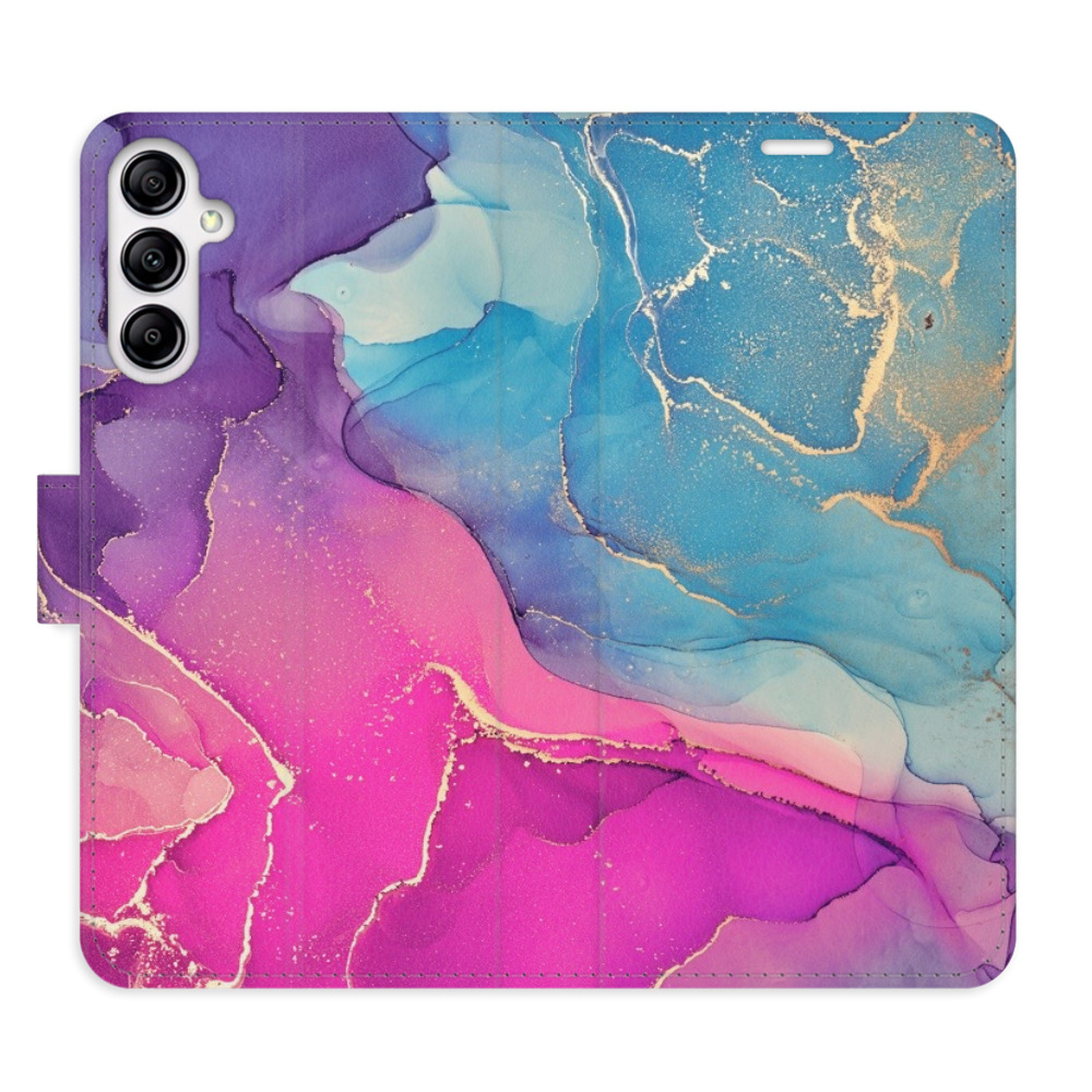 Flipové puzdro iSaprio - Colour Marble 02 - Samsung Galaxy A14 / A14 5G