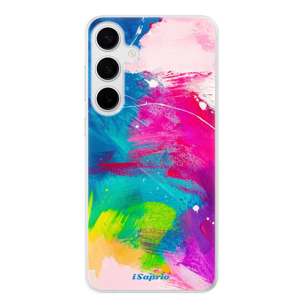 Odolné silikónové puzdro iSaprio - Abstract Paint 03 - Samsung Galaxy S24+