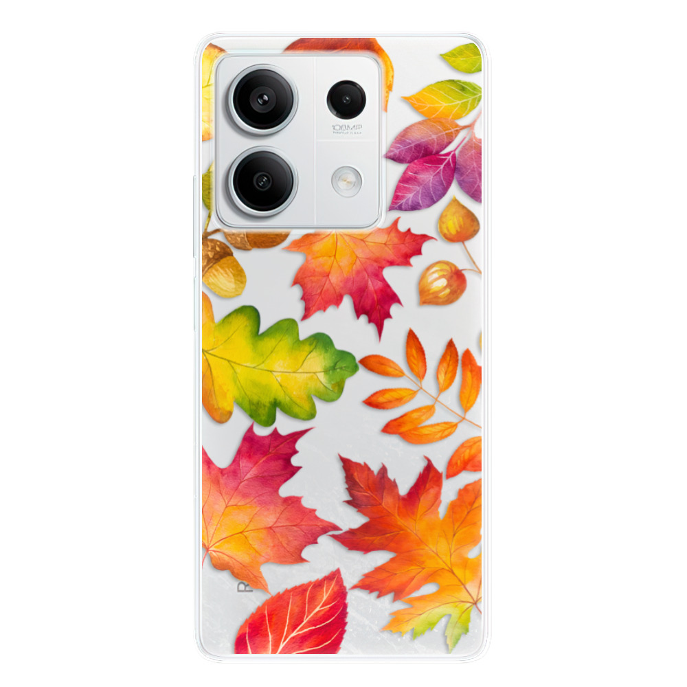 Odolné silikónové puzdro iSaprio - Autumn Leaves 01 - Xiaomi Redmi Note 13 5G