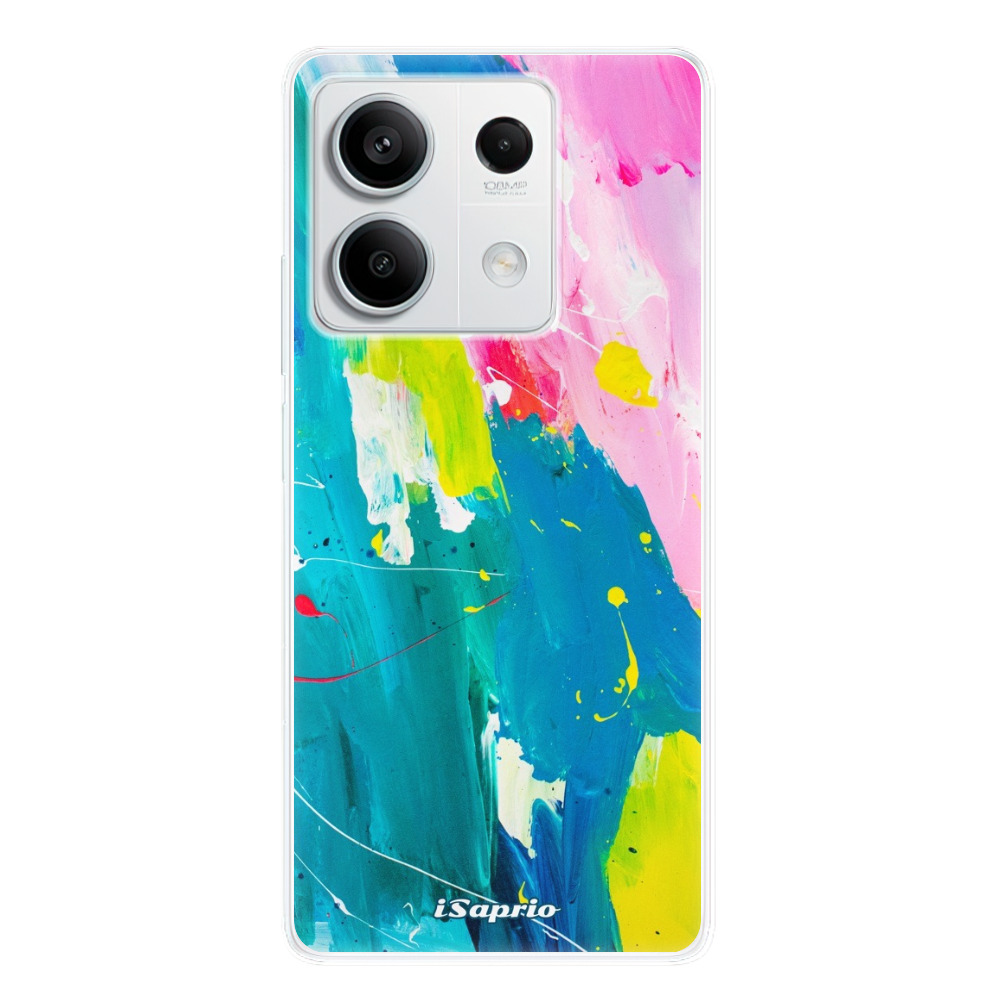 Odolné silikónové puzdro iSaprio - Abstract Paint 04 - Xiaomi Redmi Note 13 5G