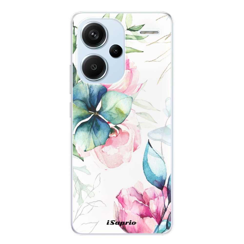 Odolné silikónové puzdro iSaprio - Flower Art 01 - Xiaomi Redmi Note 13 Pro+ 5G