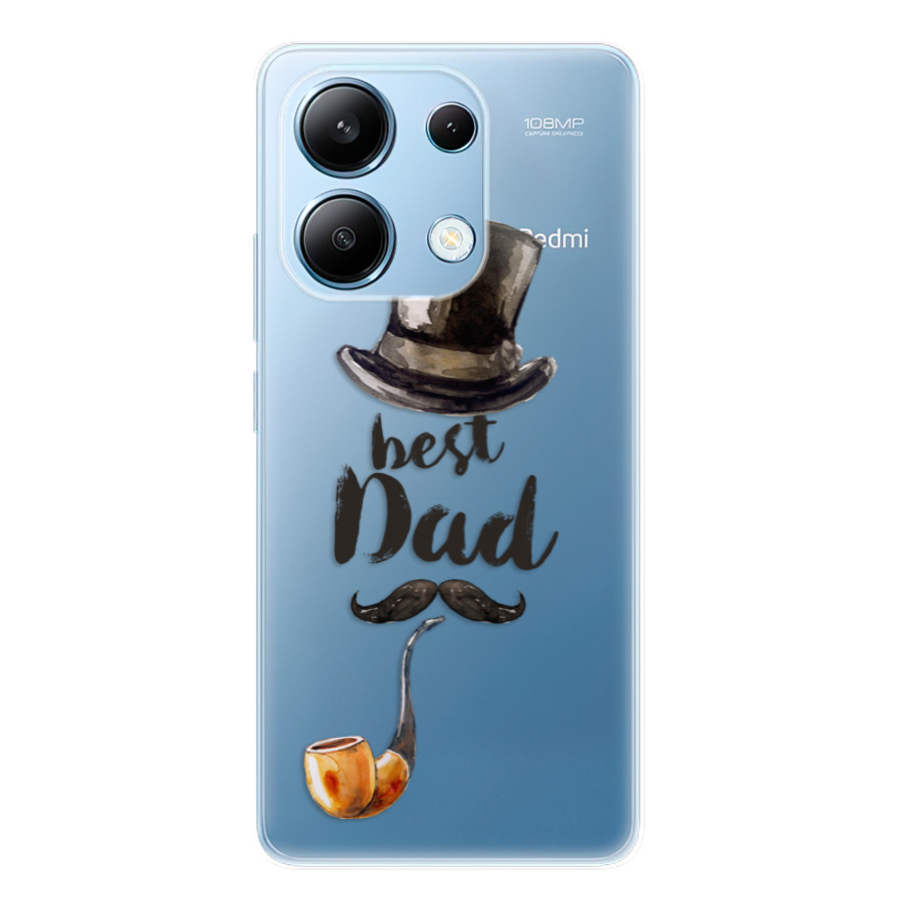 Odolné silikónové puzdro iSaprio - Best Dad - Xiaomi Redmi Note 13