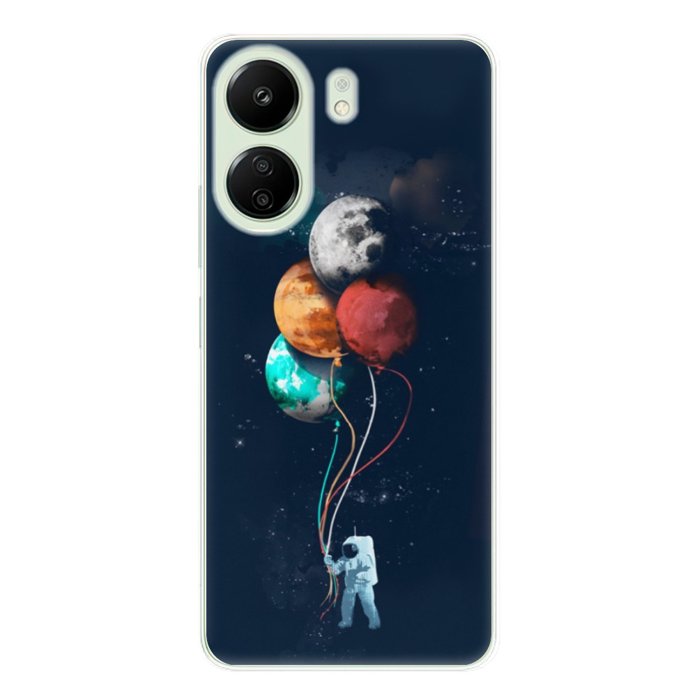 Odolné silikónové puzdro iSaprio - Balloons 02 - Xiaomi Redmi 13C