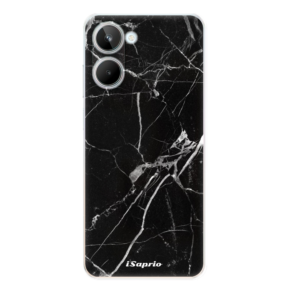 Odolné silikónové puzdro iSaprio - Black Marble 18 - Realme 10