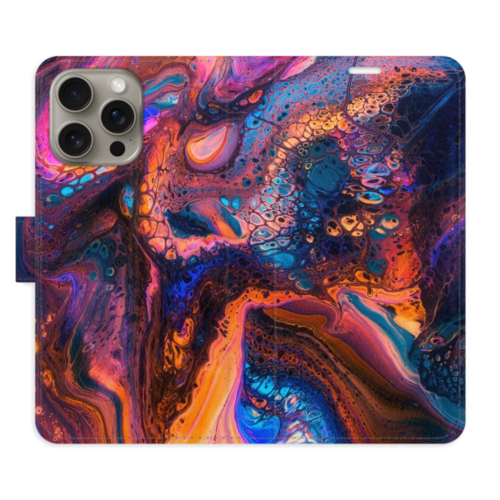 Flipové puzdro iSaprio - Magical Paint - iPhone 15 Pro Max