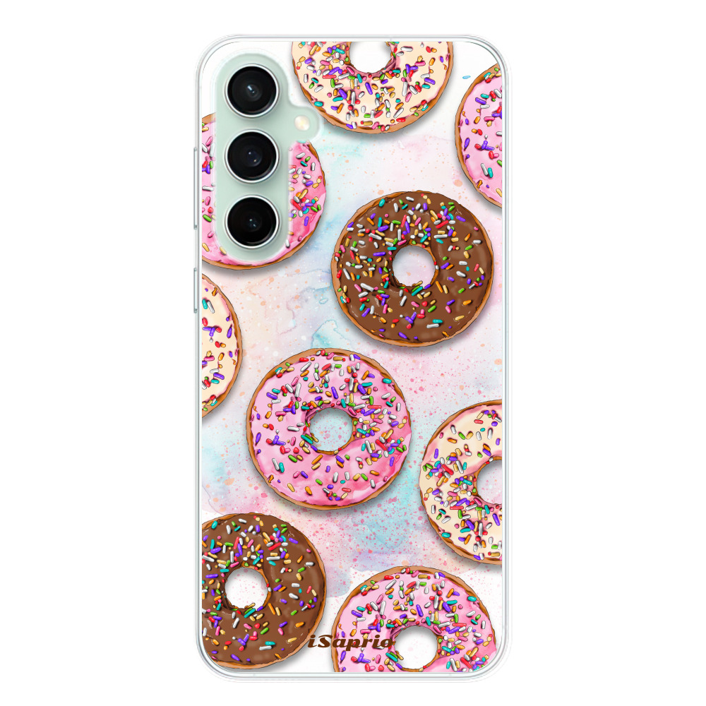 Odolné silikónové puzdro iSaprio - Donuts 11 - Samsung Galaxy S23 FE