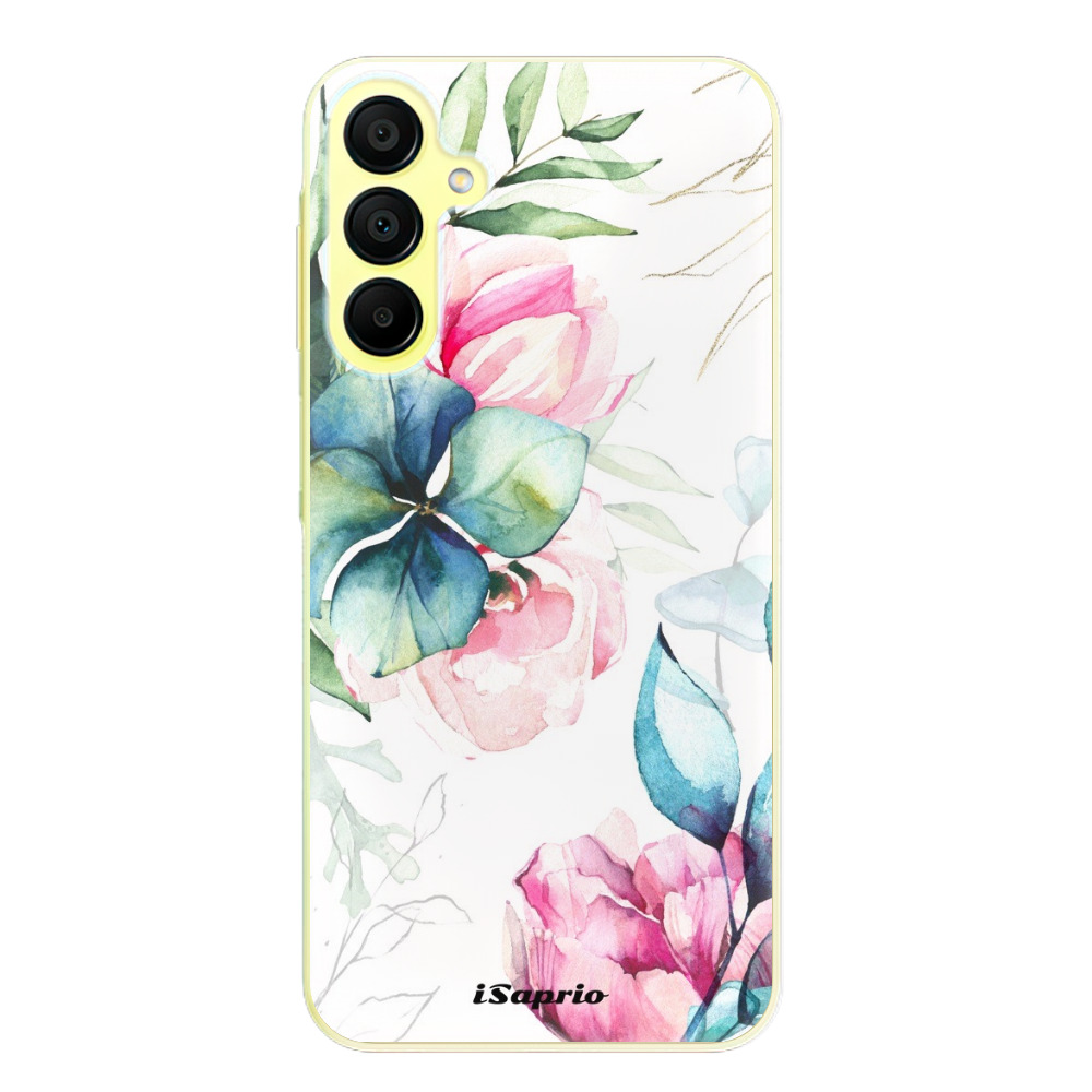 Odolné silikónové puzdro iSaprio - Flower Art 01 - Samsung Galaxy A15 / A15 5G